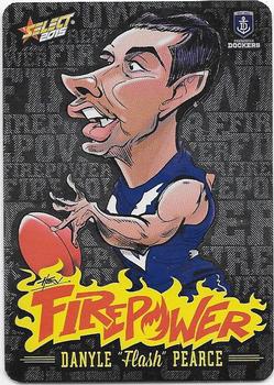 2015 Select AFL Champions - Firepower Caricatures #FC18 Danyle Pearce Front